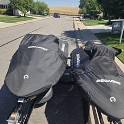 Two 2024 Seadoos and 2025 Trailer