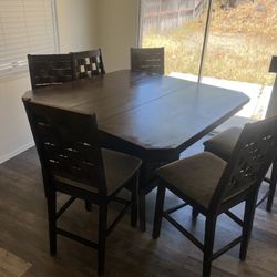 Wooden Kitchen Table Set 