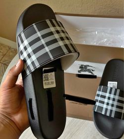 Burberry slides
