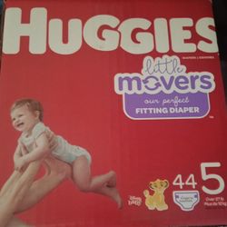 HUGGIES LITTLE MOVERS 44CT.....$20