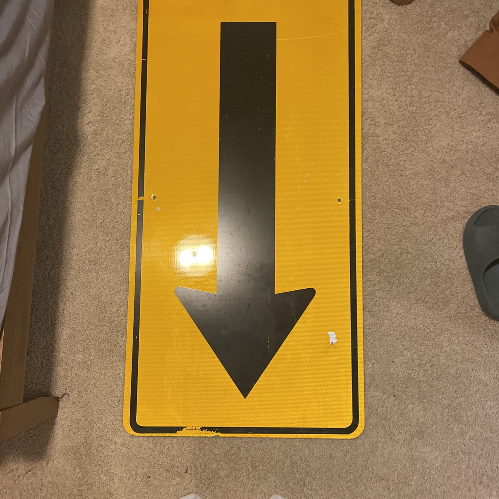 Street Arrow Sign From 1986