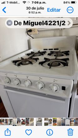 20” Gas Stove