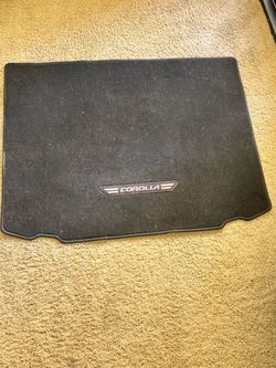 Toyota Corolla Trunk Mat