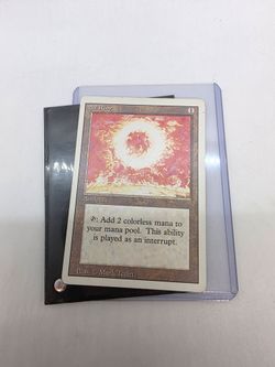Sol Ring Revised Edition Magic the Gathering MTG very lightly played