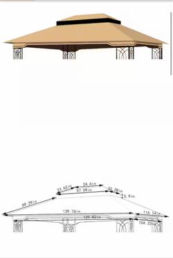 Outdoor replacement canopy