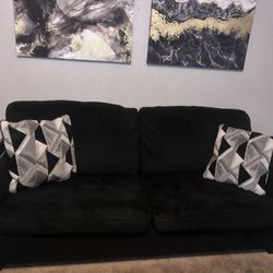 Black Couches 