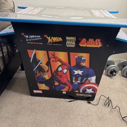 Arcade1up Marvel Vs Cap on Arcade Table