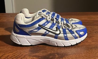 Nike P-6000 Racer Blue Metallic Silver White 3.5Y