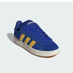 Adidas shoes MEN Grand Court Alpha Lucid B/ Yellow + NEW with BOX