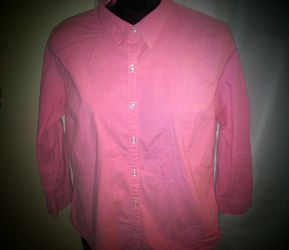Ladies Izod Button Down Shirt Size M