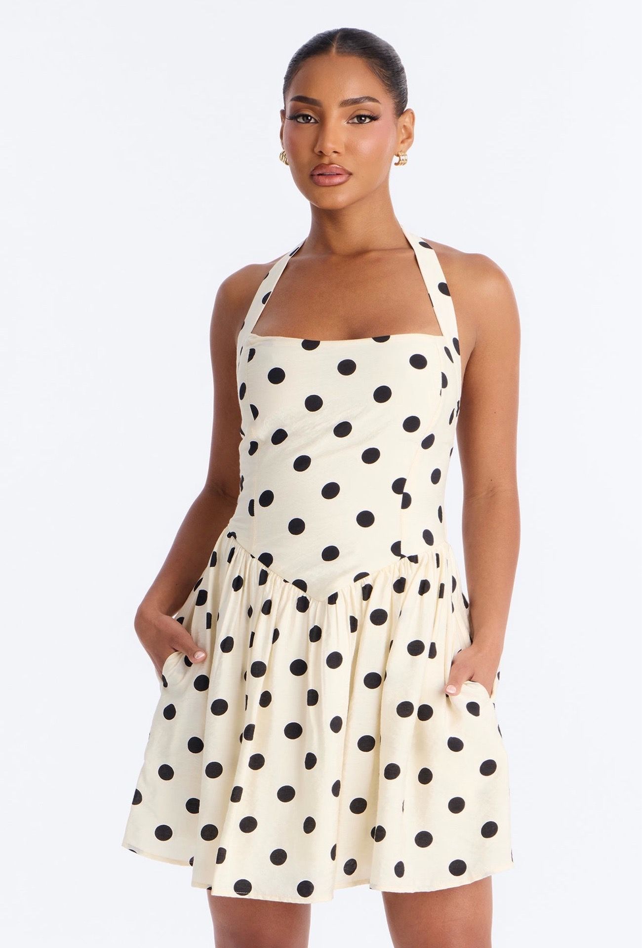 New polka dot dress (small)