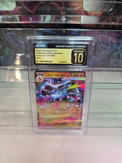 CGC *10- Mega Charizard X ex (Japanese)