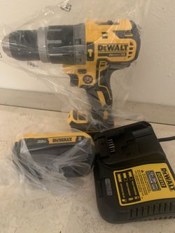 Dewalt 20v 1/2” hammer drill 2-speed bateria 2.0 y cargador nuevos