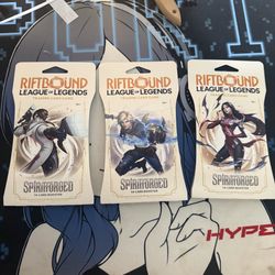 Riftbound League of Legends Spiritforged Sleeved Packs