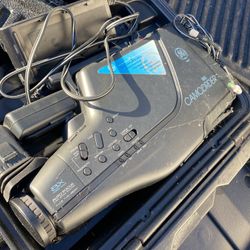 Old School Camcorder With Case
