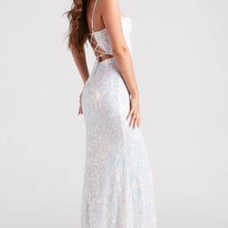 Windsor White Prom Dress🤍