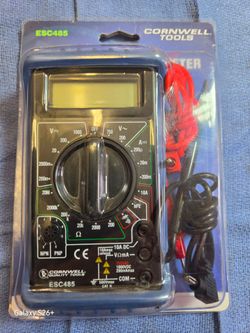 CORNWELL TOOLS 10M DIGITAL MULTIMETER NEW