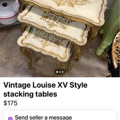 Louise XV Style Tables 