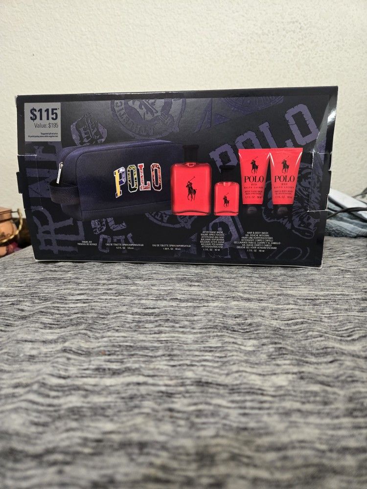 Pole Brand Set Cologne body wash shampoo aftershave