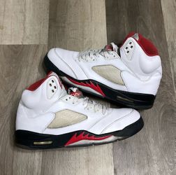 Jordan 5 fire red size 11.5