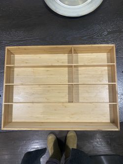Bamboo Drawer Organizer