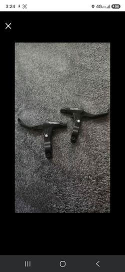 Mountain bike 2 finger brakes levers