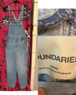 Women Jean overall size M