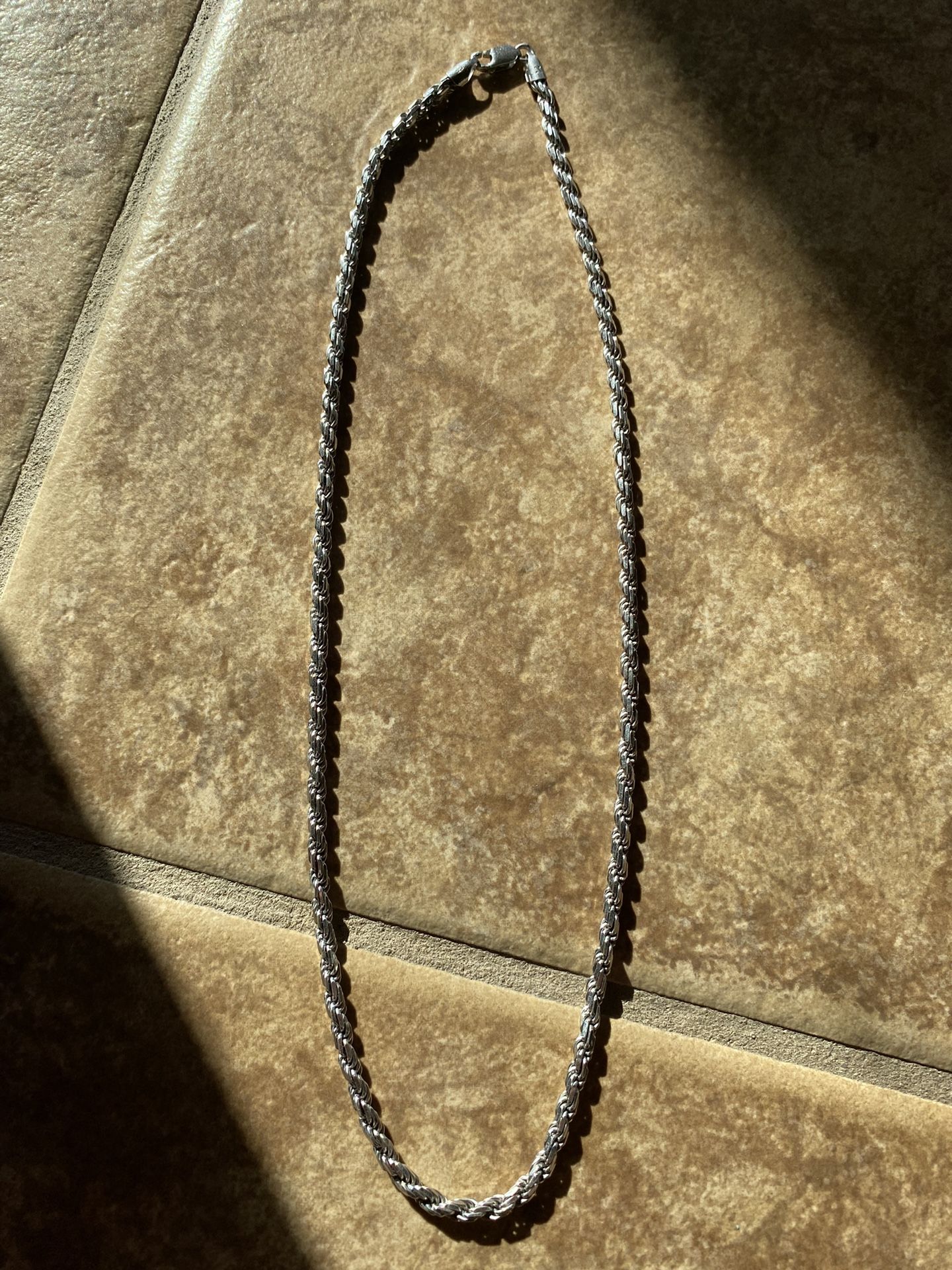 925 Silver Rope Chain
