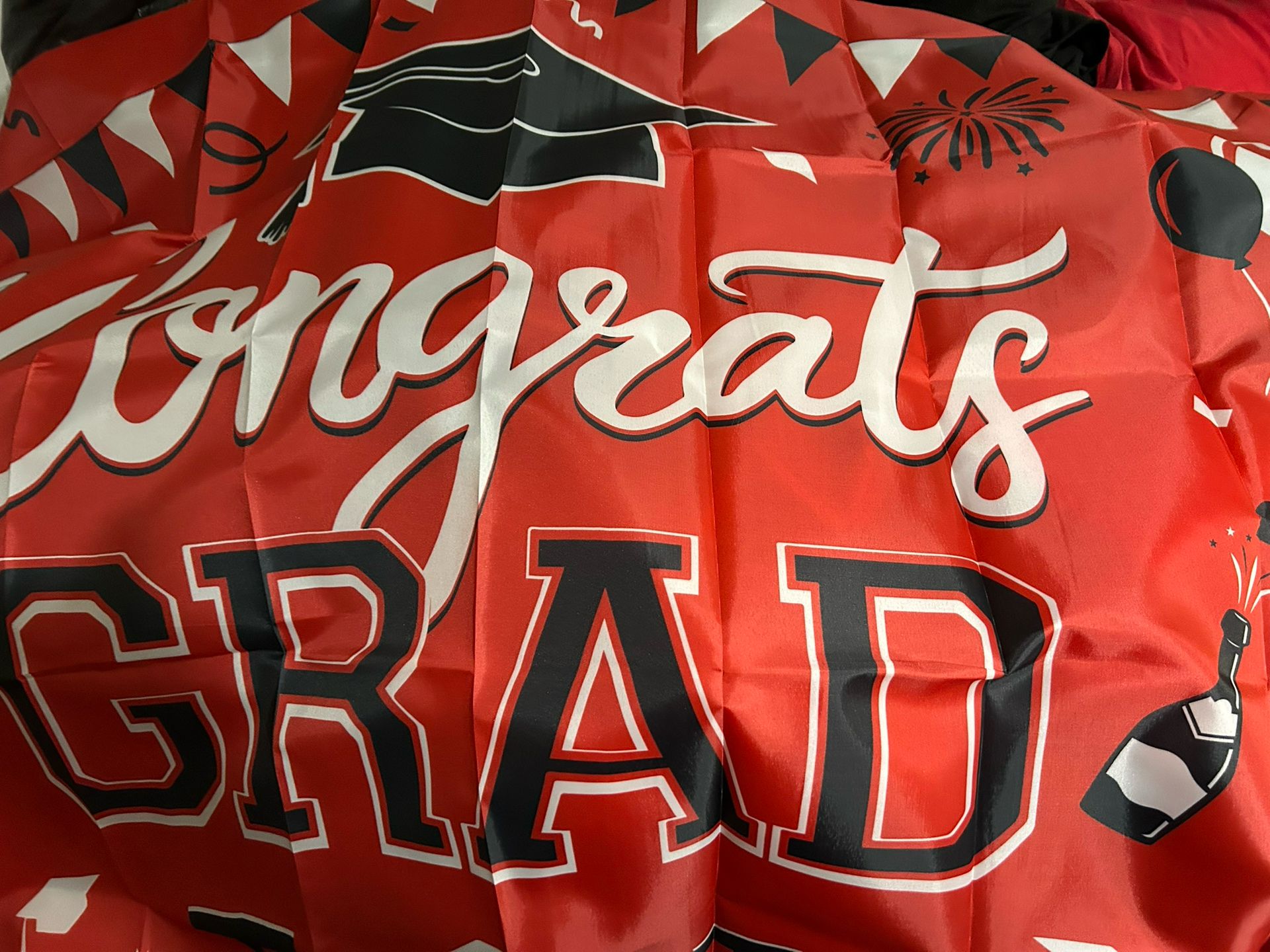 Red Graduation Party Supplies