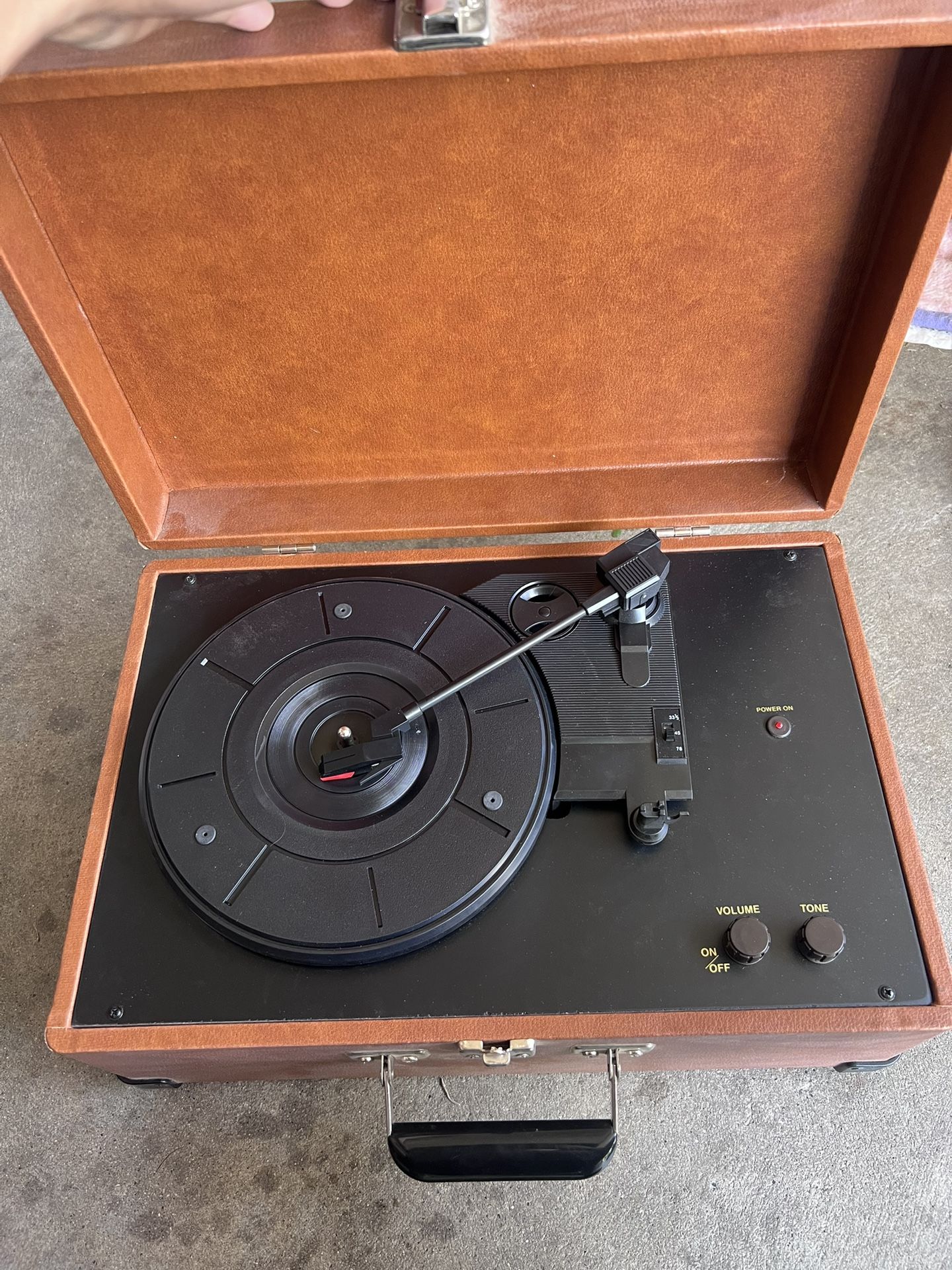 Crosley Record Player With Records