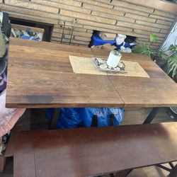 Dining Table And Bench 