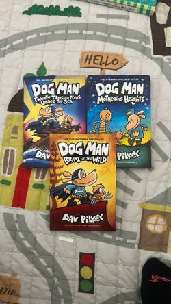 Dog Man - Mothering Heights - Brawl of the Wild - Twenty Thousand Fleas Under The Sea - Dav Pilkey