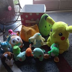Lot Of 12 Plushies