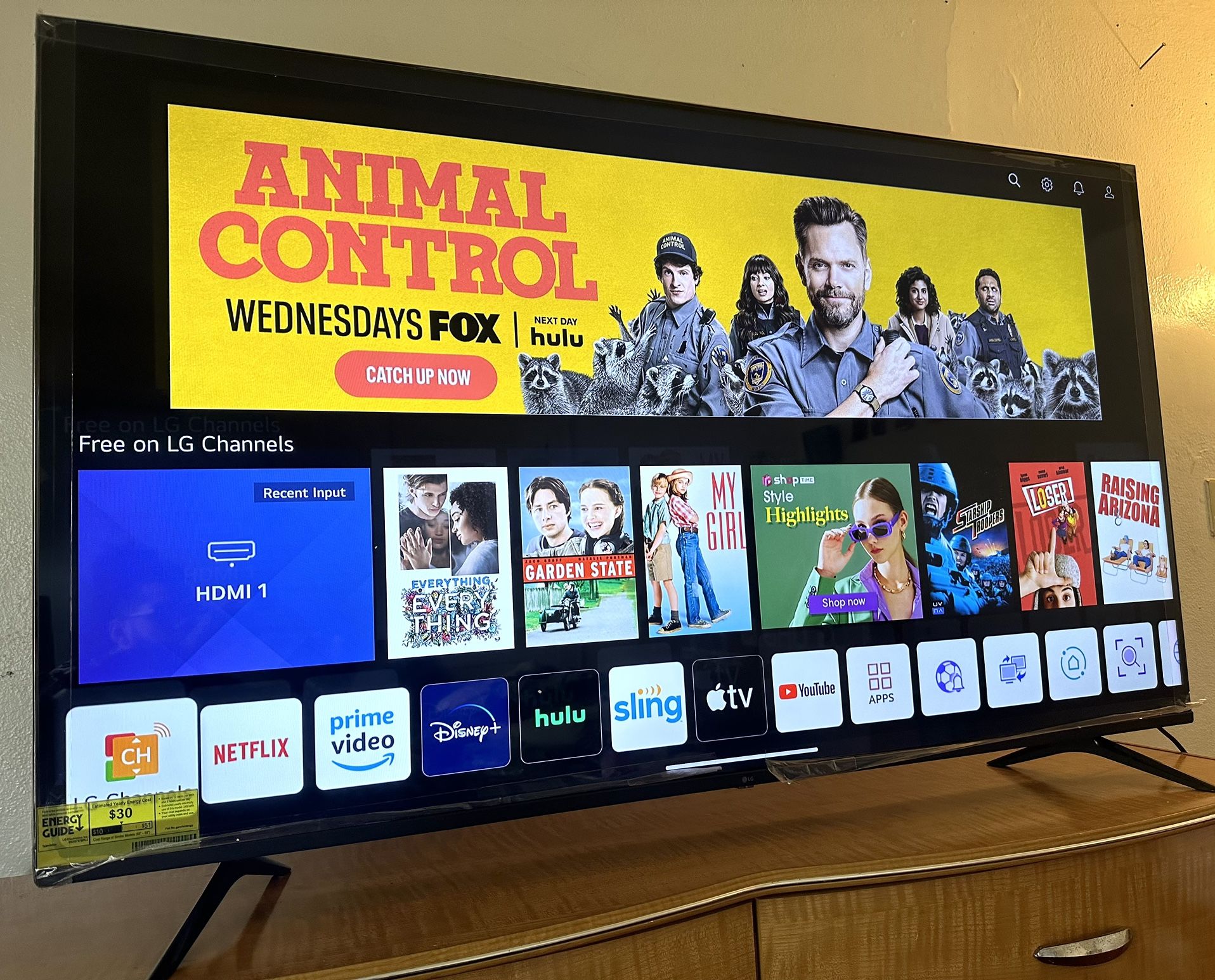 New! 65 Inch LG 4K UHD 2160P WebOS Smart TV with Active HDR UQ7570 Series! (Also Have Other TVs!)