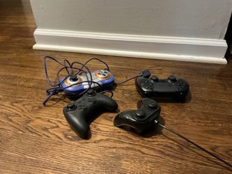 Four games controllers (all for $70)