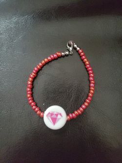 Pink diamond bracelet