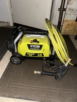 Ryobi Pressure Washer 1800 PSI