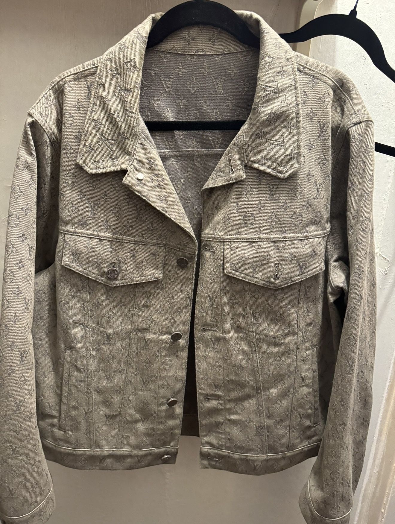 Louis Vuitton Monogram Jacquard Denim Jacket