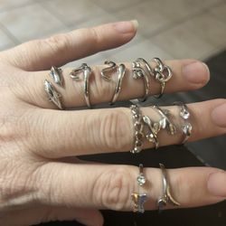10 Assorted Rings