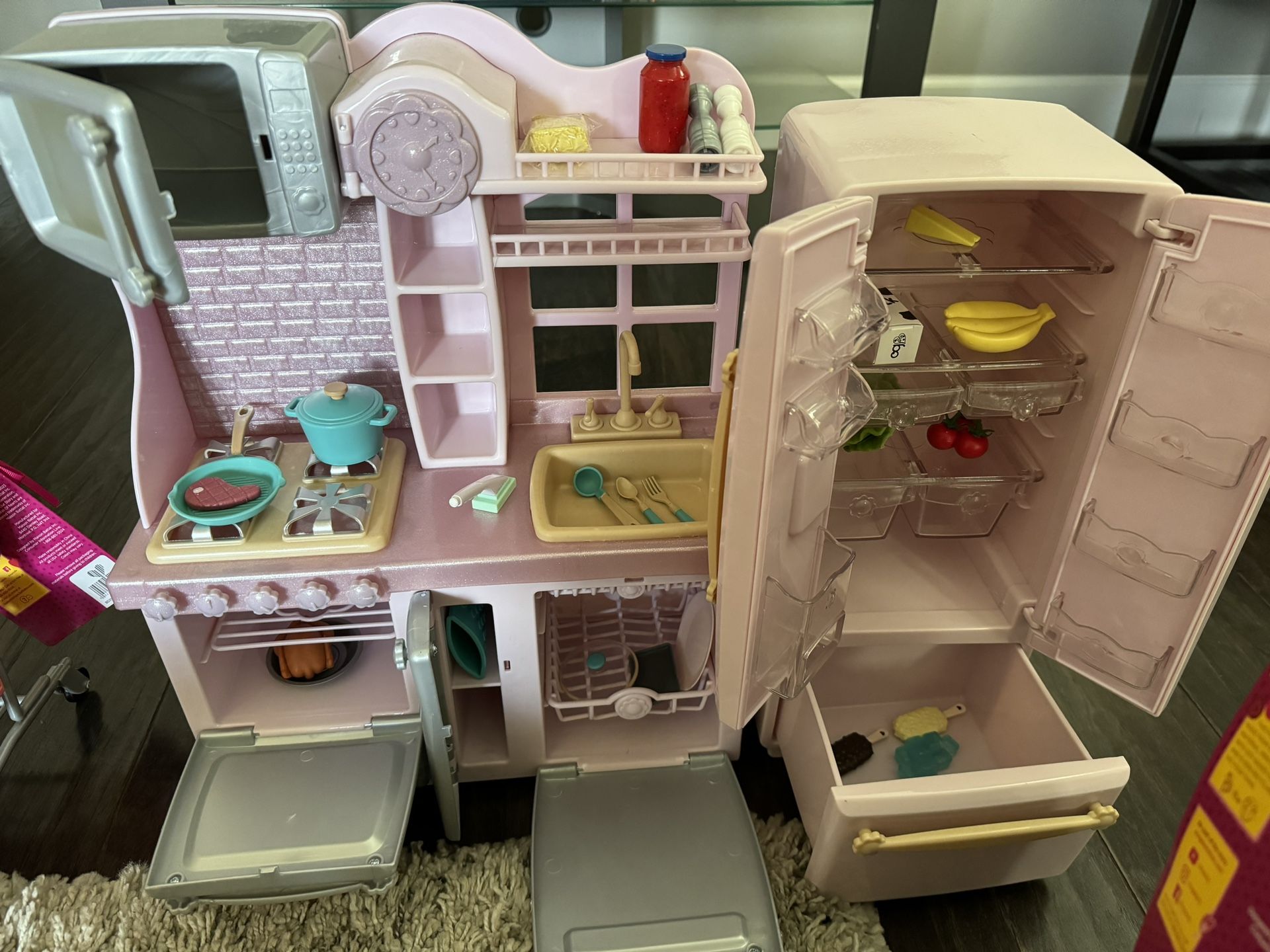 Our Generation Kitchen Doll Toy Set 