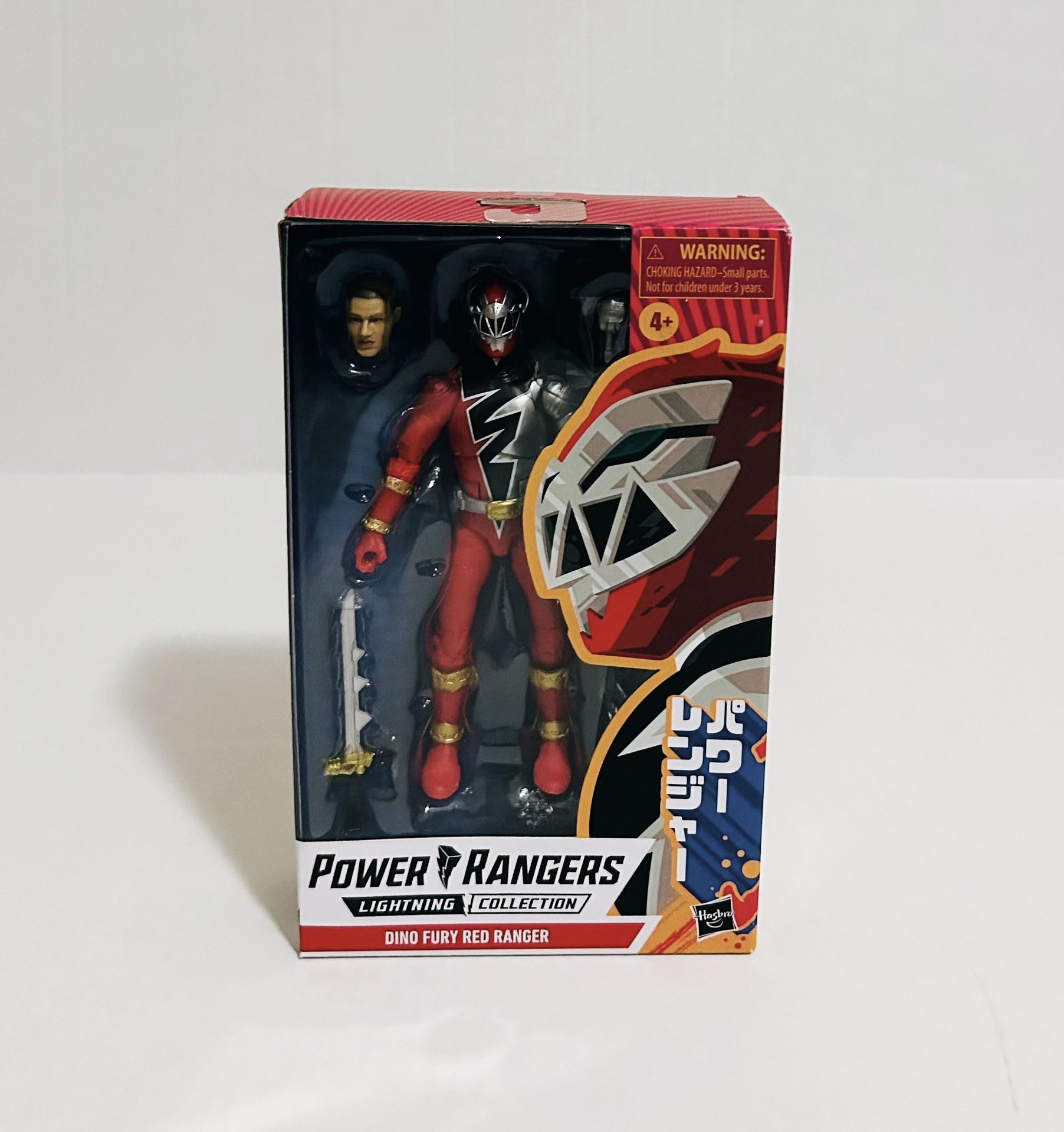 Power Rangers Lightning Collection Dino Fury Red Ranger Action Figure