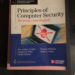 Principles of computer security (security and beyond )