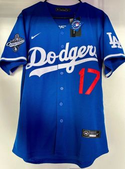 Dodgers Blue Ohtani 17 Jersey