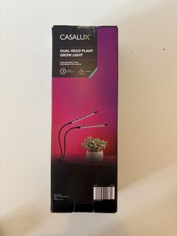 Dual Head Plant Grow Light - Unopened