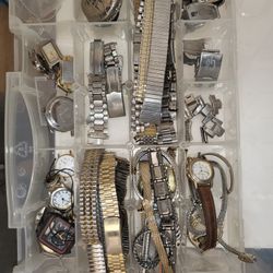 Lot Of Parts Untested Watches