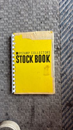 Stamps vintage book