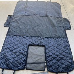 Truck Crew cab back seat pet cover