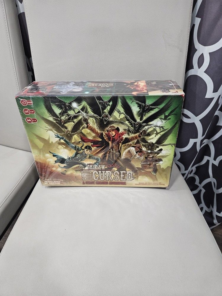The Few And The Cursed Board Game + Expansion + Comics + Art