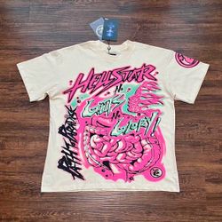 Hellstar No Guts No Glory T-Shirt- White size L