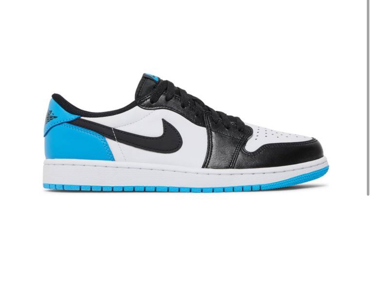 Like New Air Jordan 1 Low OG ‘UNC’ Size 13 